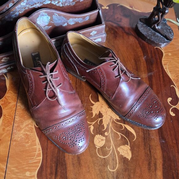 Bally Men’s Wingtips Oxford leather shoes - Picture 1 of 12